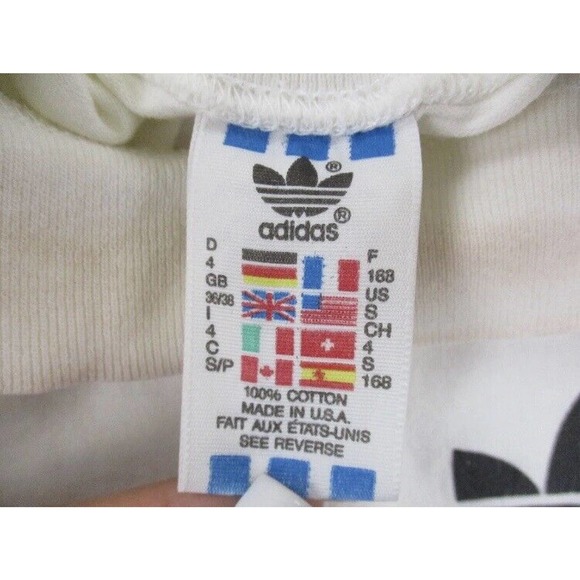 VINTAGE Adidas Adult Small White Fifa Soccer Shirt - Picture 10 of 12
